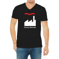 Factory Records V-neck Tee | Artistshot