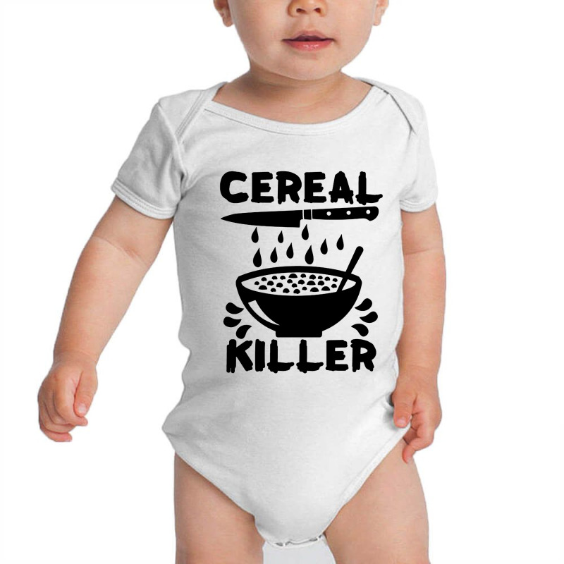 Cereal Killer Baby Bodysuit by Cucakrowo | Artistshot