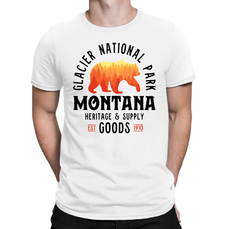 Glacier National Park T-shirt | Artistshot