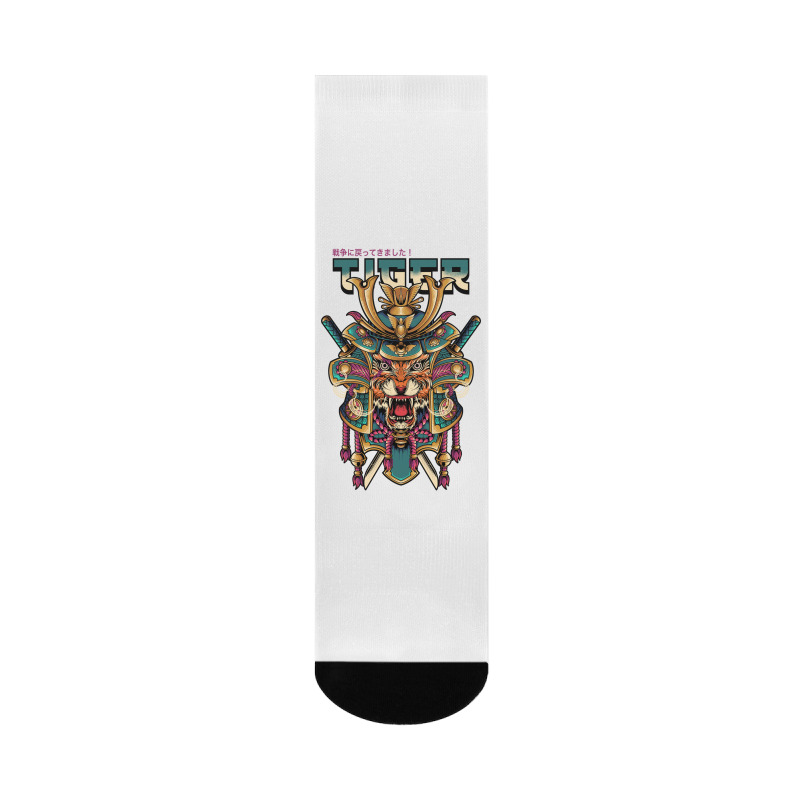 Tiger King Samurai Crew Socks | Artistshot