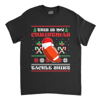 Football This Is My Christmas Tackle Christmas American Football 414 Classic T-shirt | Artistshot