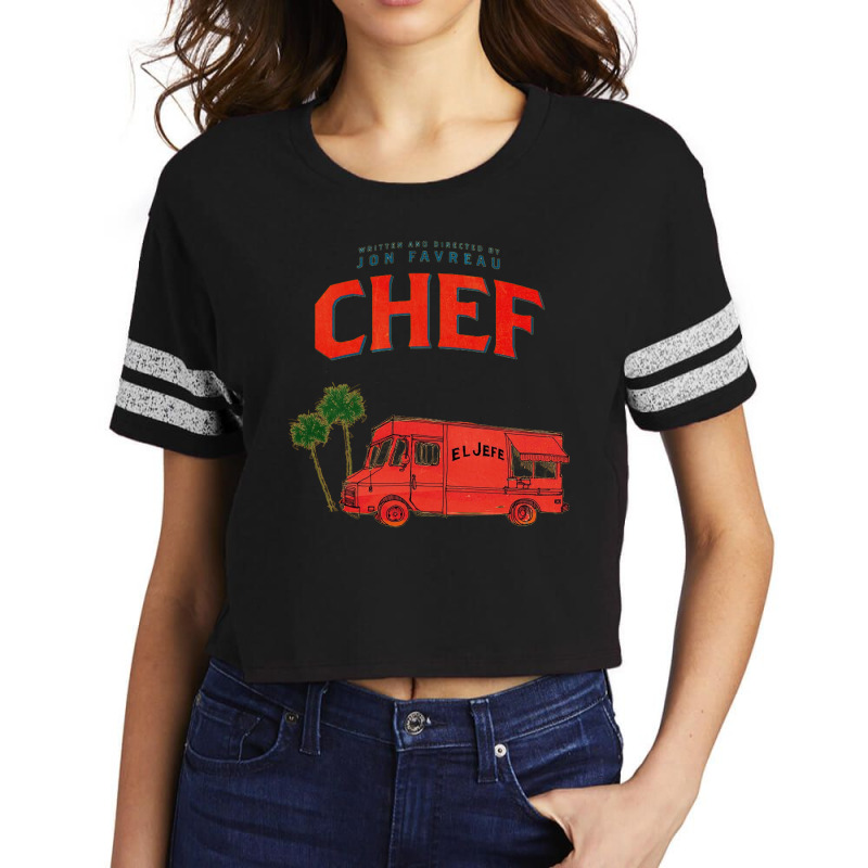 Chef Car Scorecard Crop Tee by saranyee | Artistshot