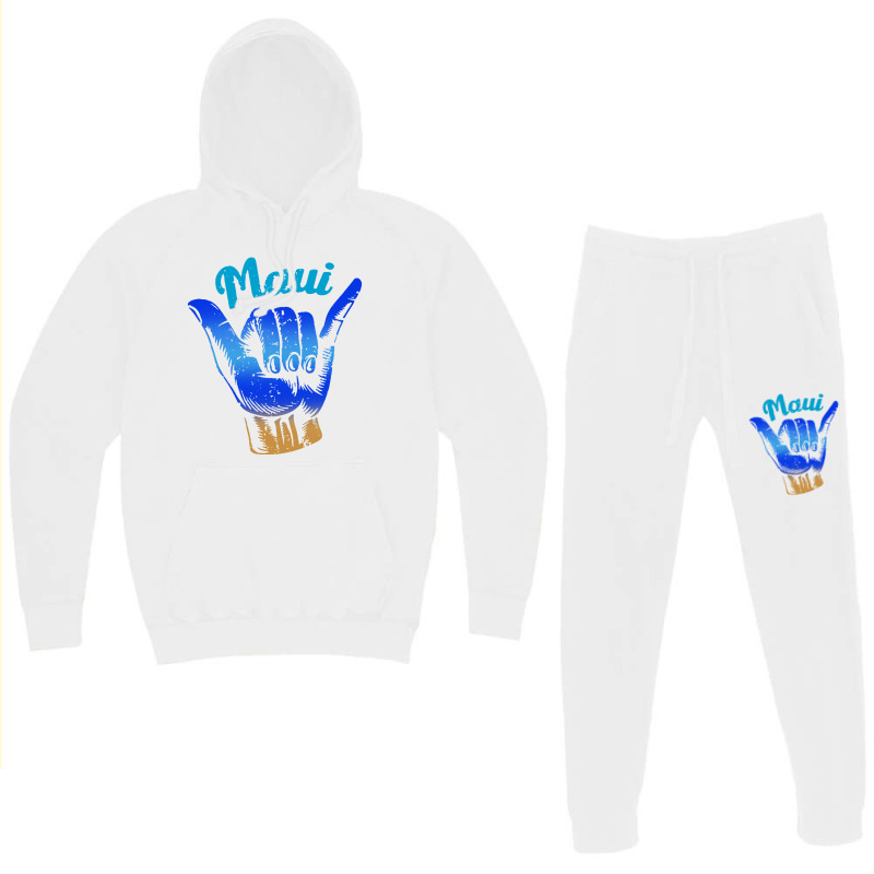 Maui Shaka Hand Hoodie & Jogger Set | Artistshot