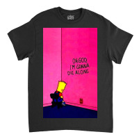 Alone Simpson Classic T-shirt | Artistshot