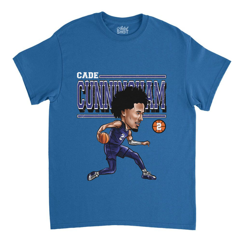 Cade Cunningham Cartoon Classic T-shirt by kr205 | Artistshot