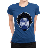 Cade Cunningham Player Silhouette Ladies Fitted T-shirt | Artistshot