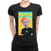 Amine Has Left The Chat Ladies Fitted T-shirt | Artistshot