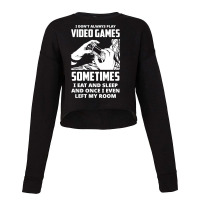 Can T Hear You I M Gaming Tshirt Gamers Headphones Game Tee Cropped Sweater | Artistshot