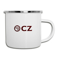 Enticing Simple Cz Pistol Red Design Camper Cup | Artistshot