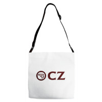 Enticing Simple Cz Pistol Red Design Adjustable Strap Totes | Artistshot