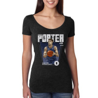 Michael Porter Jr. Premiere Women's Triblend Scoop T-shirt | Artistshot