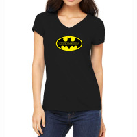 Dadman Bat Funny Women's V-neck T-shirt | Artistshot