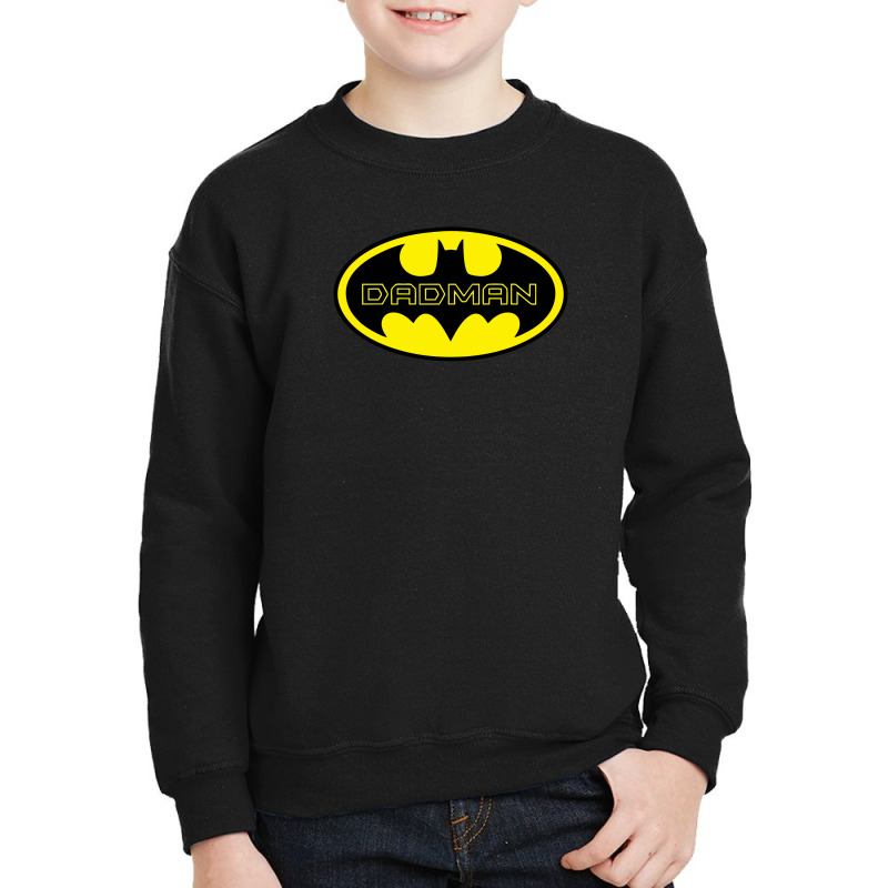 Dadman Bat Funny Youth Sweatshirt by gani-75 | Artistshot