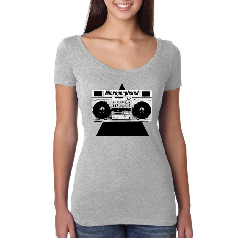 Radio Station Women's Triblend Scoop T-shirt by clara ameliana | Artistshot