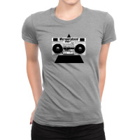 Radio Station Ladies Fitted T-shirt | Artistshot