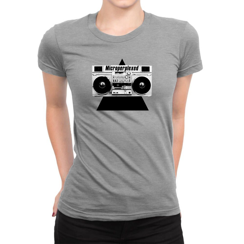 Radio Station Ladies Fitted T-Shirt by clara ameliana | Artistshot