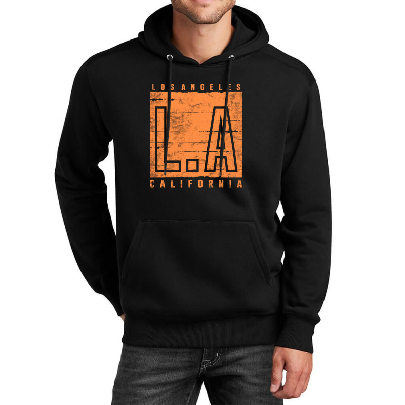 Los Angeles Urban Streetwear Typography Unisex Hoodie | Artistshot