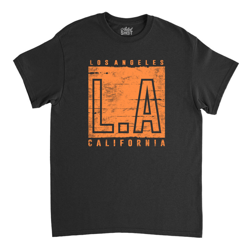 Los Angeles Urban Streetwear Typography Classic T-shirt | Artistshot