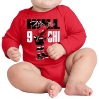 Bobby Hull Bold Long Sleeve Baby Bodysuit | Artistshot