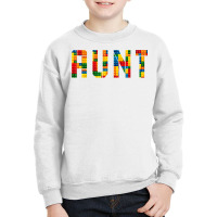 Birthday Brick Builder Funny Blocks Master Builder Aunt T Shirt Youth Sweatshirt | Artistshot