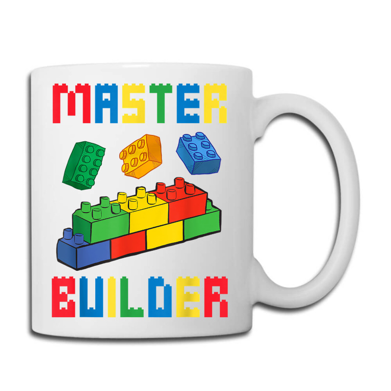 Brick Builder Funny Blocks Building Master Builder Toys Kids T Shirt Coffee Mug | Artistshot