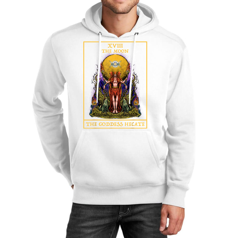 The Goddess Hecate Tarot Card Triple Moon Witch Wiccan Pagan T Shirt Unisex Hoodie by carlianagorley | Artistshot