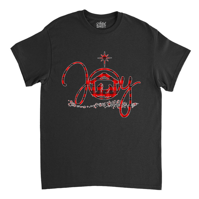 Christian Christian Christmas Joy Jesus Nativity Scene Faith 331 Bibbl Classic T-shirt by circularflap | Artistshot