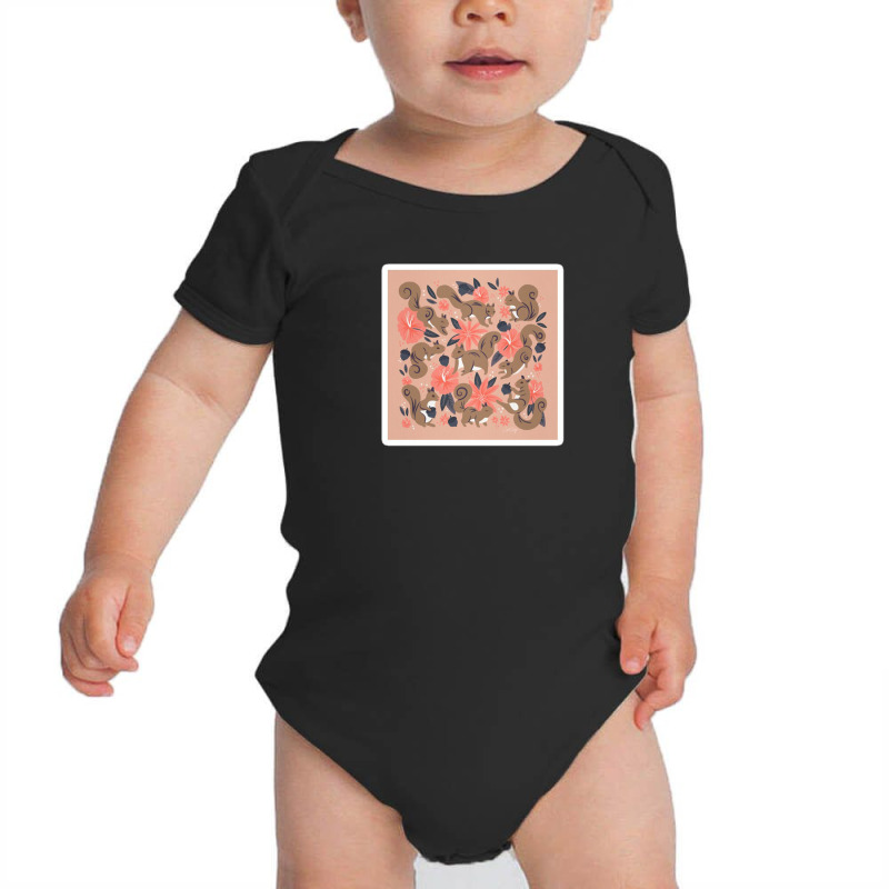 Psychedelic Wavy Eyes Ochre And Pink 111991699 Baby Bodysuit | Artistshot