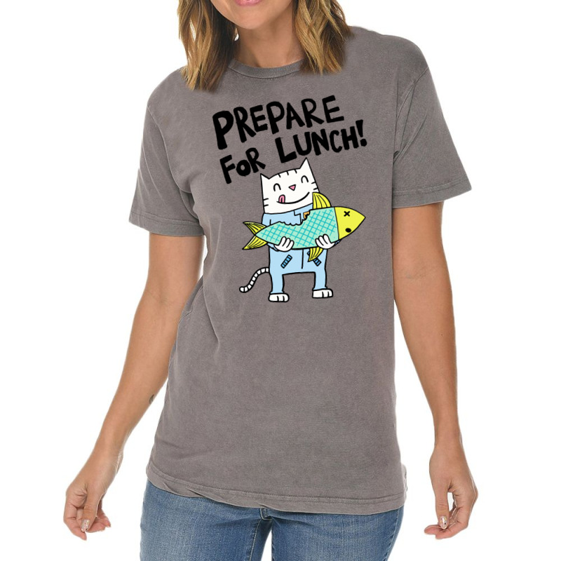 Prepare For Lunch Vintage T-shirt | Artistshot