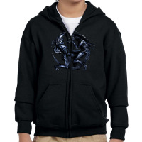 Predator Alien Youth Zipper Hoodie | Artistshot