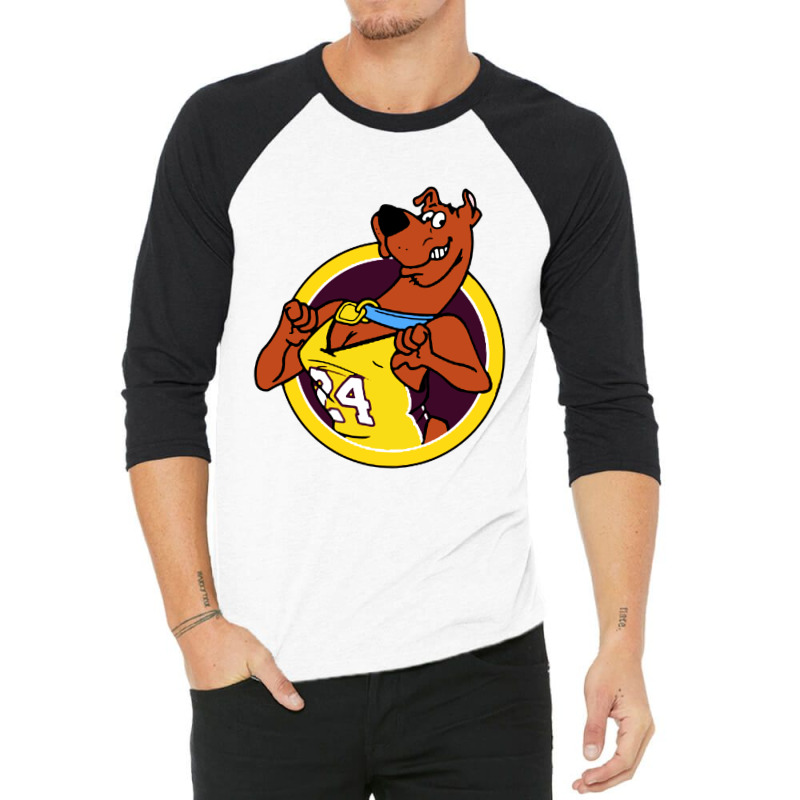 Dog Cartoon 3/4 Sleeve Shirt | Artistshot