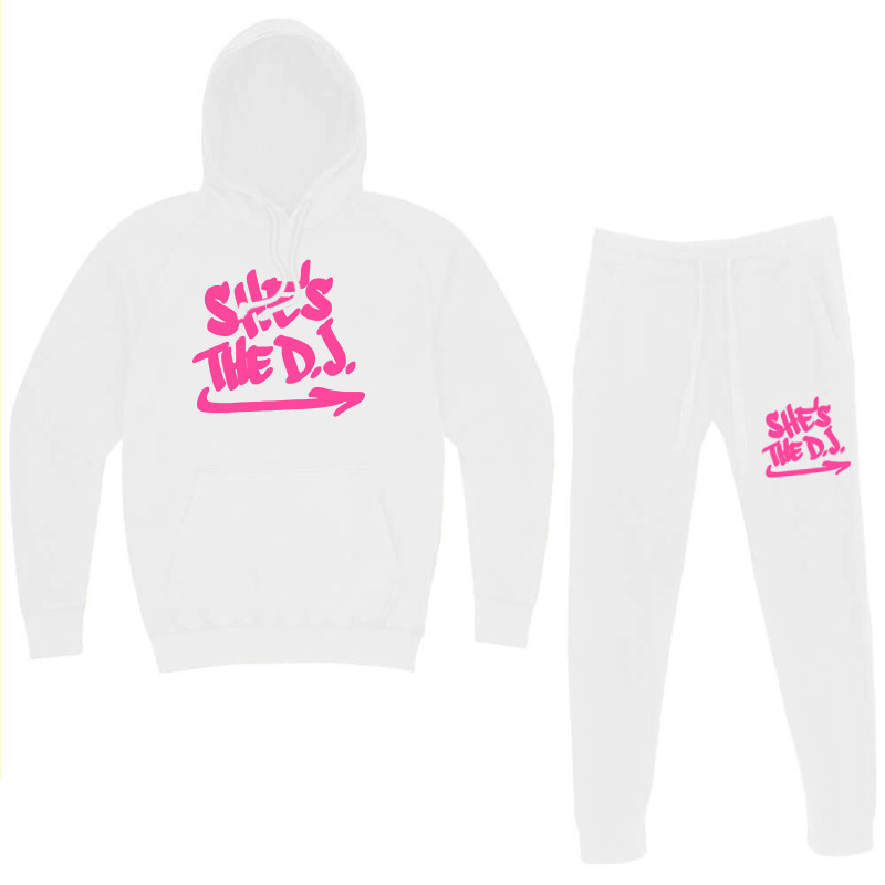 She's The Dj Hoodie & Jogger Set | Artistshot