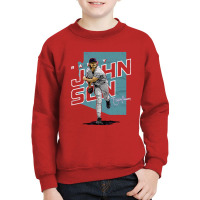 Randy Johnson Player Map Youth Sweatshirt | Artistshot