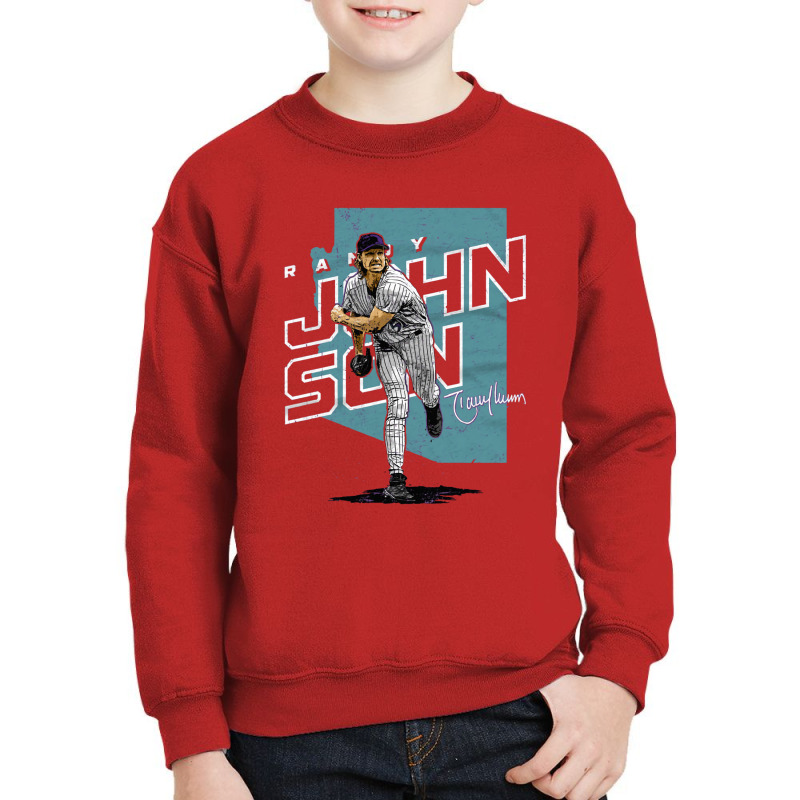 Randy Johnson Player Map Youth Sweatshirt by kr205 | Artistshot