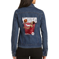 Trae Young Premiere Ladies Denim Jacket | Artistshot