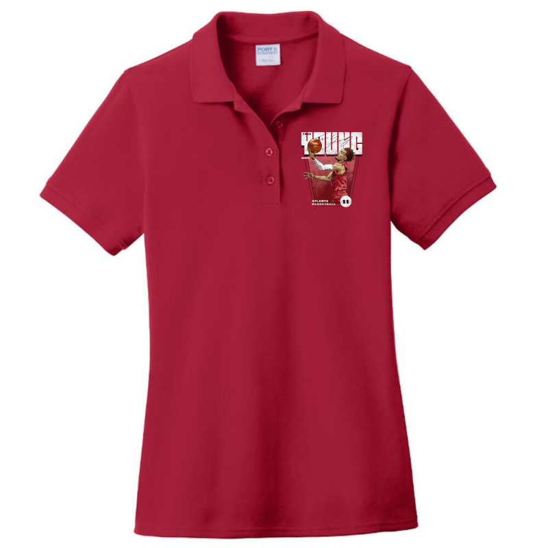 Trae Young Premiere Ladies Polo Shirt by kr205 | Artistshot