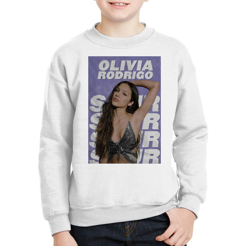 Olivia Sour Purple Youth Sweatshirt | Artistshot