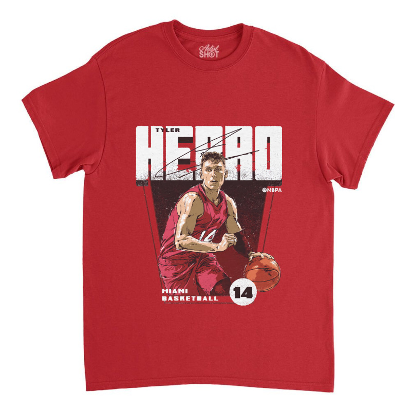 Tyler Herro Premiere Classic T-shirt by kr205 | Artistshot