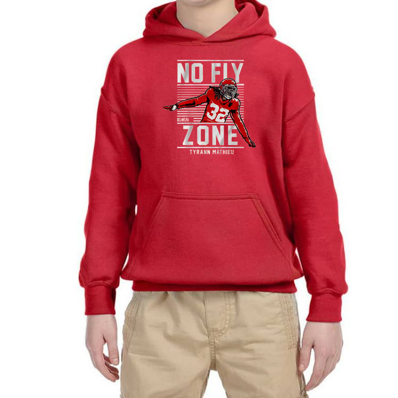 Tyrann Mathieu No Fly Zone Youth Hoodie by kr205 | Artistshot