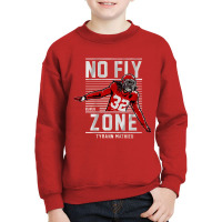 Tyrann Mathieu No Fly Zone Youth Sweatshirt | Artistshot