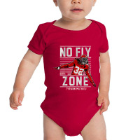 Tyrann Mathieu No Fly Zone Baby Bodysuit | Artistshot