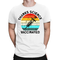 Thanks Science Vaccinated T-shirt | Artistshot