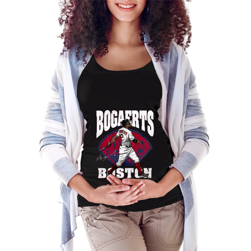 Xander Bogaerts Field Maternity Scoop Neck T-shirt by kr205 | Artistshot