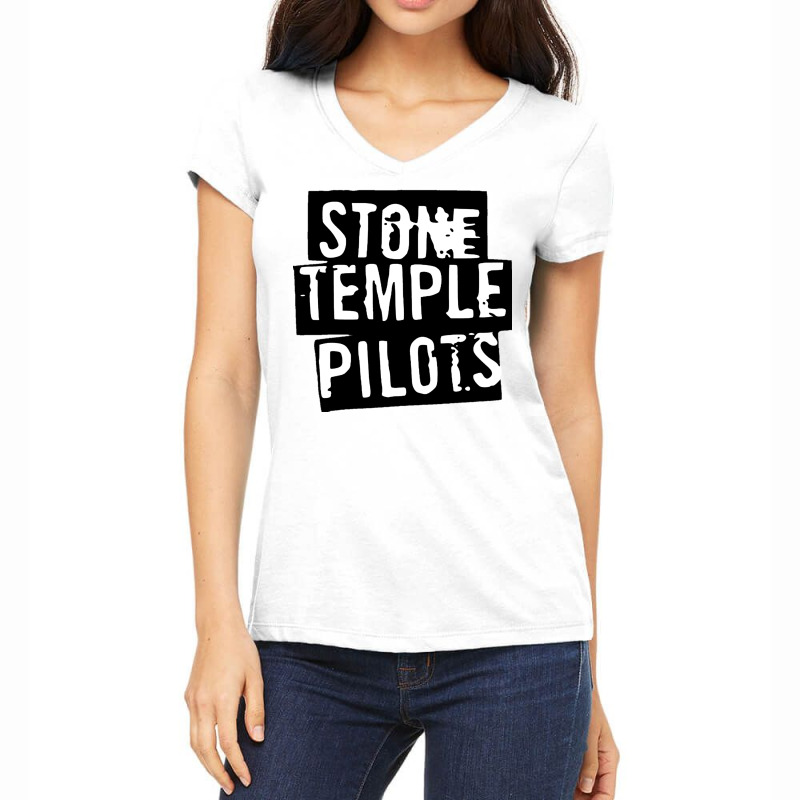 Stone Temple Pilot Women's V-Neck T-Shirt by Rizkie77 | Artistshot