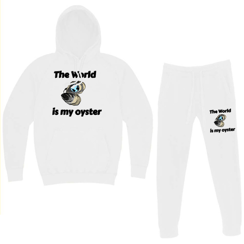 The World Is My Oyster Hoodie & Jogger Set | Artistshot