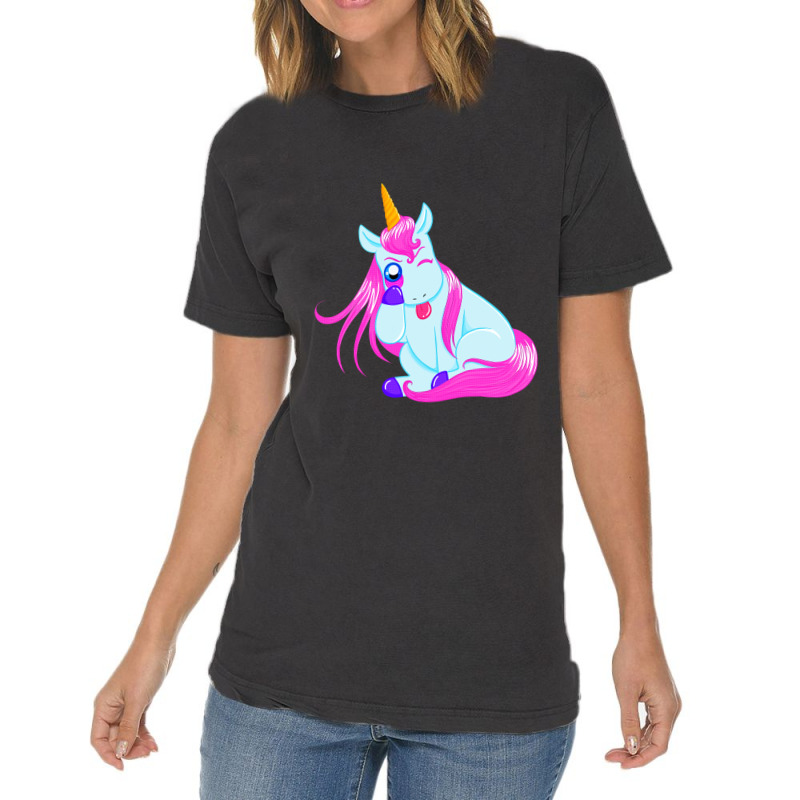 Unicorn Attitude T Shirt Vintage T-shirt | Artistshot