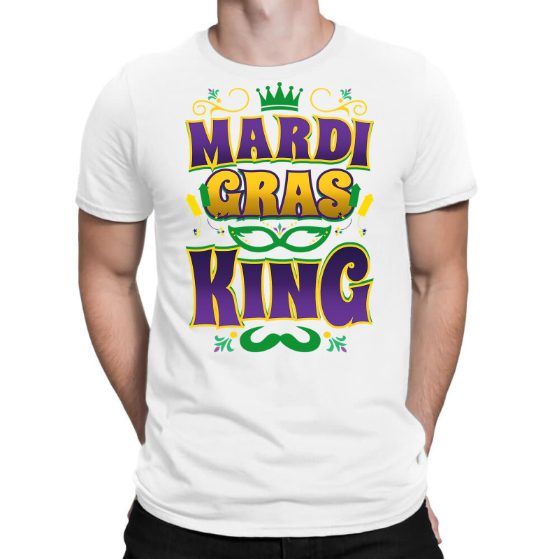 Mardi Gras King Fun Parade Mardi Gras Carnival Costume Party T Shirt T-shirt | Artistshot