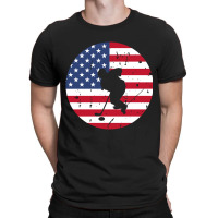 4th Of July Flag Hockey T-shirt | Artistshot