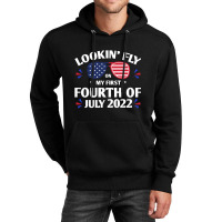 Lookin' Fly On My First Fourth Of July Unisex Hoodie | Artistshot