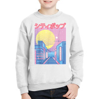 Japan City Pop Kawaii 80s Japanese Anime Music Aesthetic T Shirt Youth Sweatshirt | Artistshot